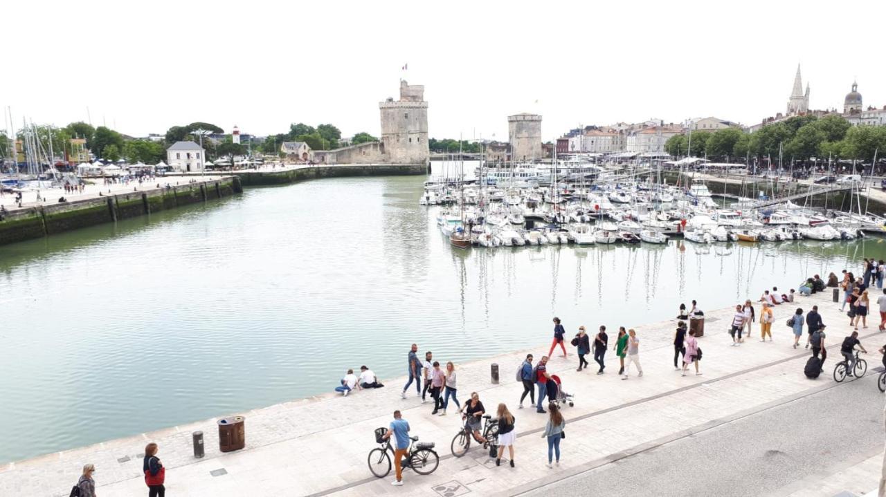 La Blanche La Rochelle Vue Sur Les Tours Apartment Bagian luar foto